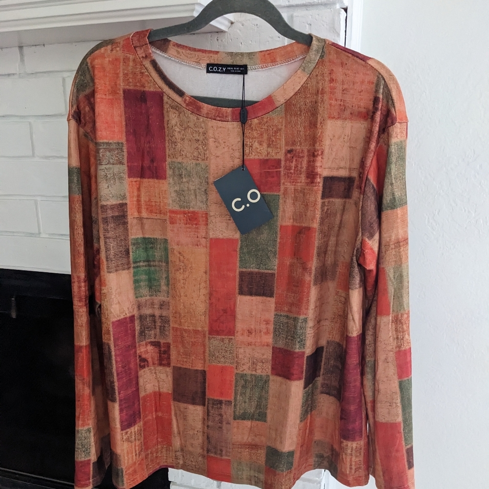 C.O.Z.Y Women's long Sleeve Top